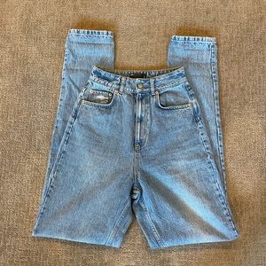 Midwash ASOS DESIGN Tall High Rise Slouchy Mom Jeans Women's Size 24